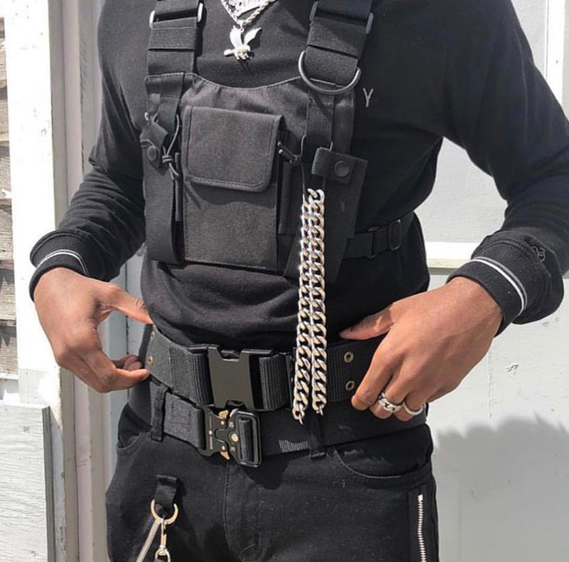TACTICAL CHEST BAGS – SNOB ASIA Hype and Japanese Streetwear