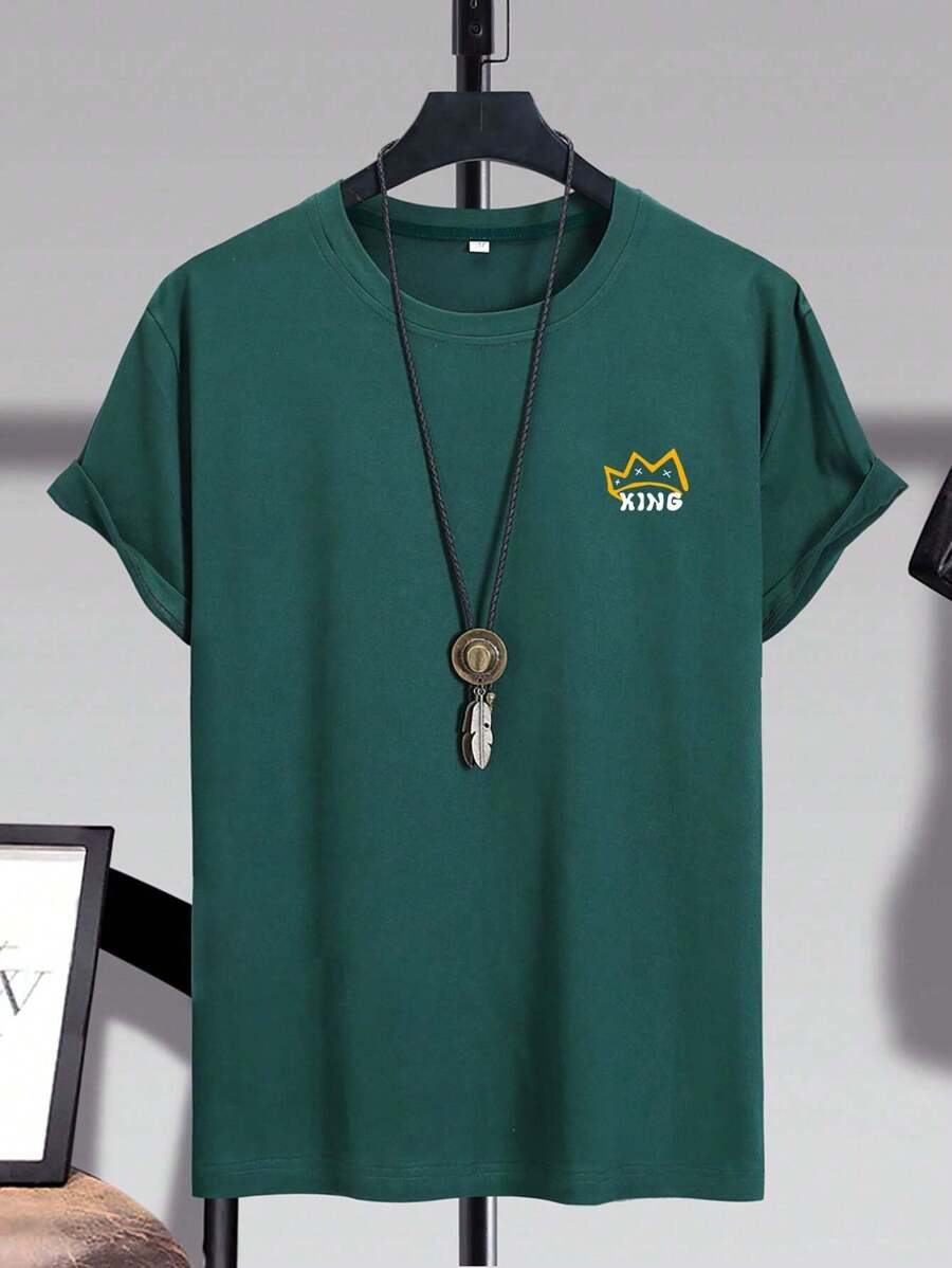 Japanese streetwear hip-hop graphic tee make money not friend oversized t-shirt green