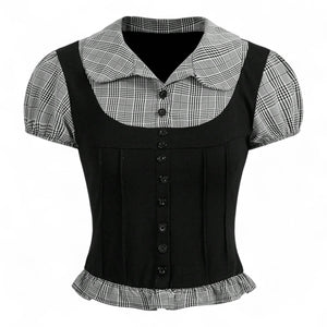 TORIKA SHORT SLEEVE TOP
