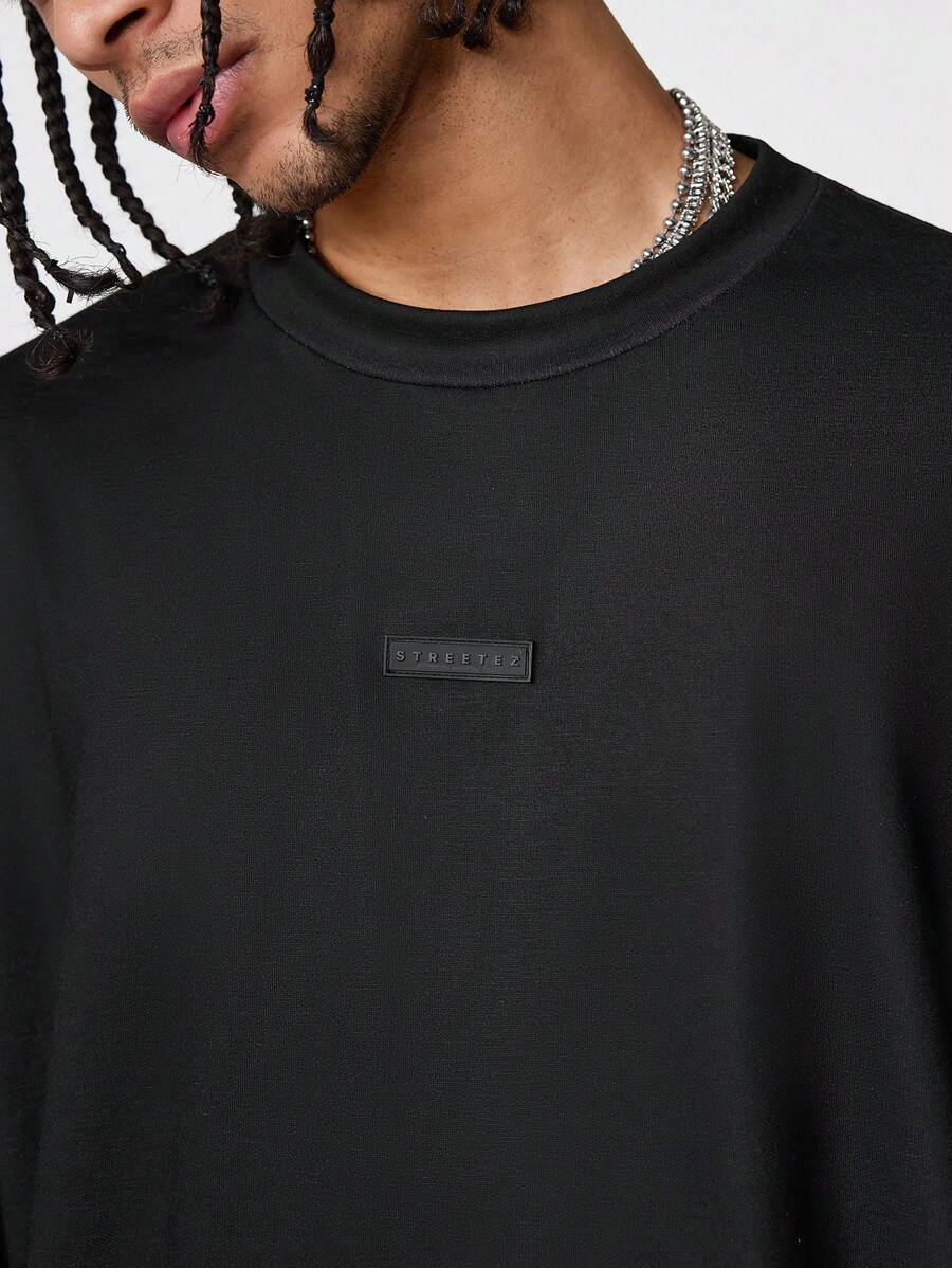 Japanese streetwear oversized graphic tee black gothic punk drop shoulder t-shirt Harajuku style