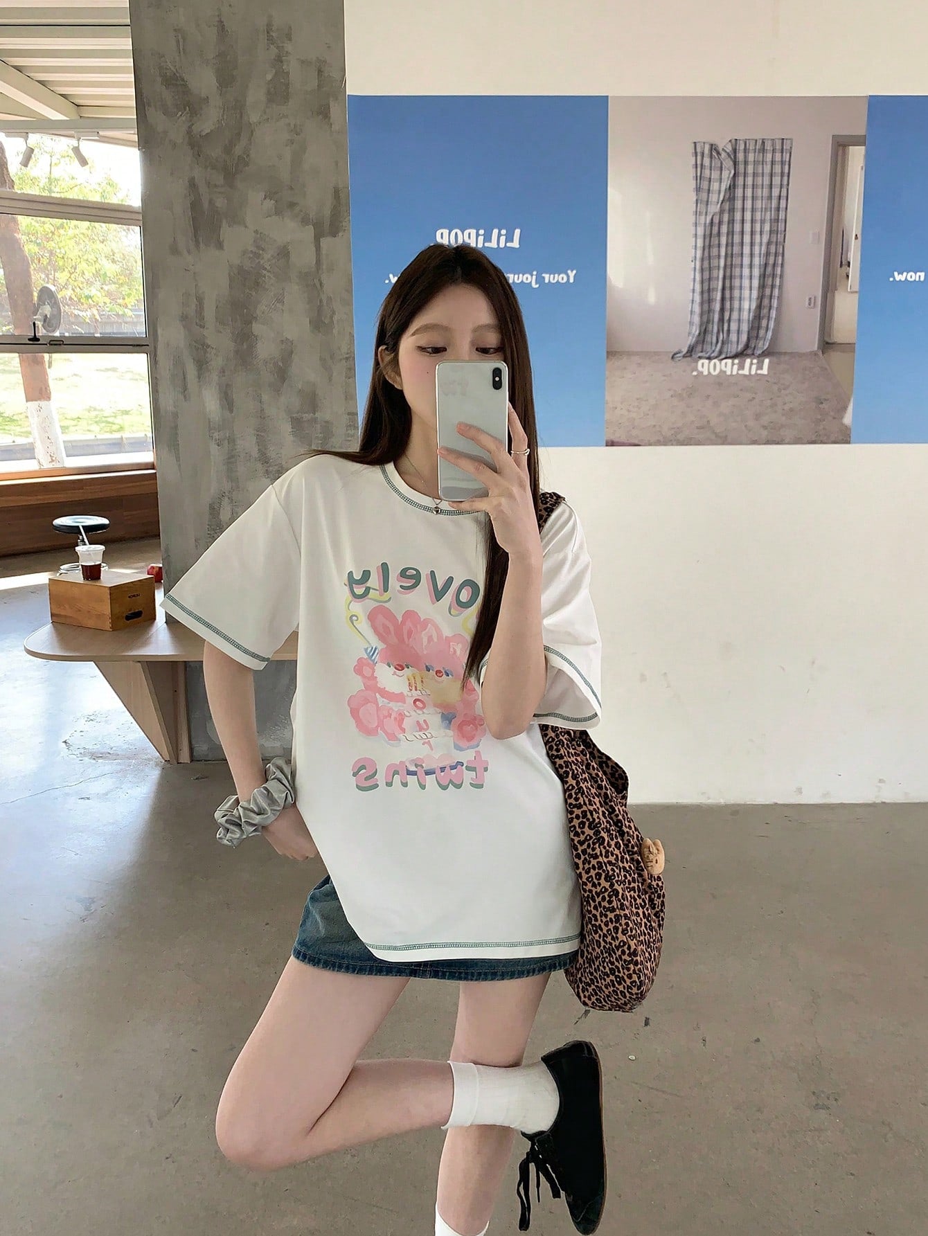 LOVELY TWINS BUNNY T-SHIRT – KAWAII WHITE JAPANESE STREETWEAR