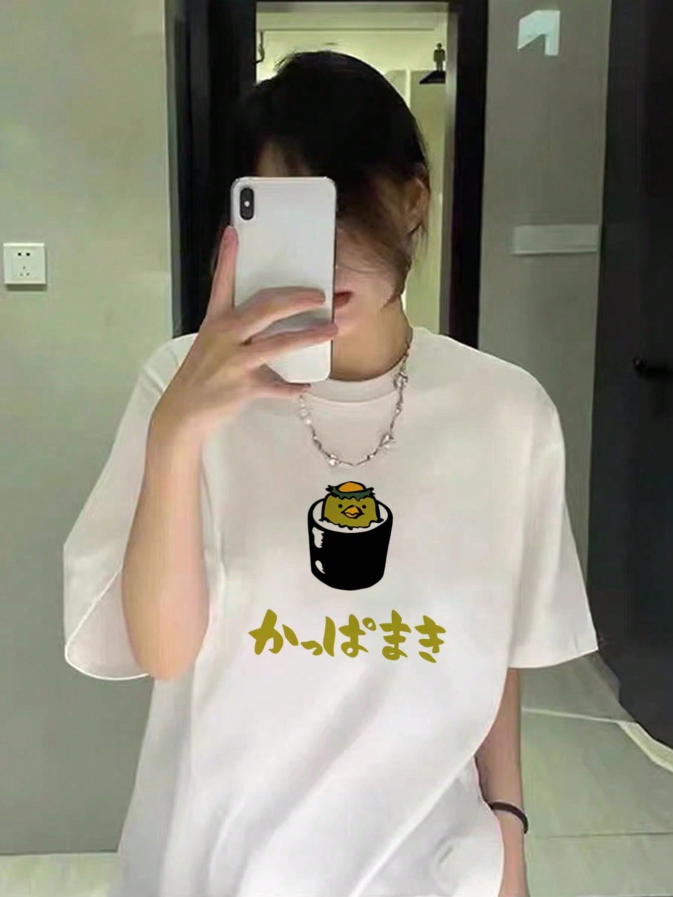 Kappamaki Kawaii Sushi Tee – Japanese Streetwear T-Shirt 100% Cotton