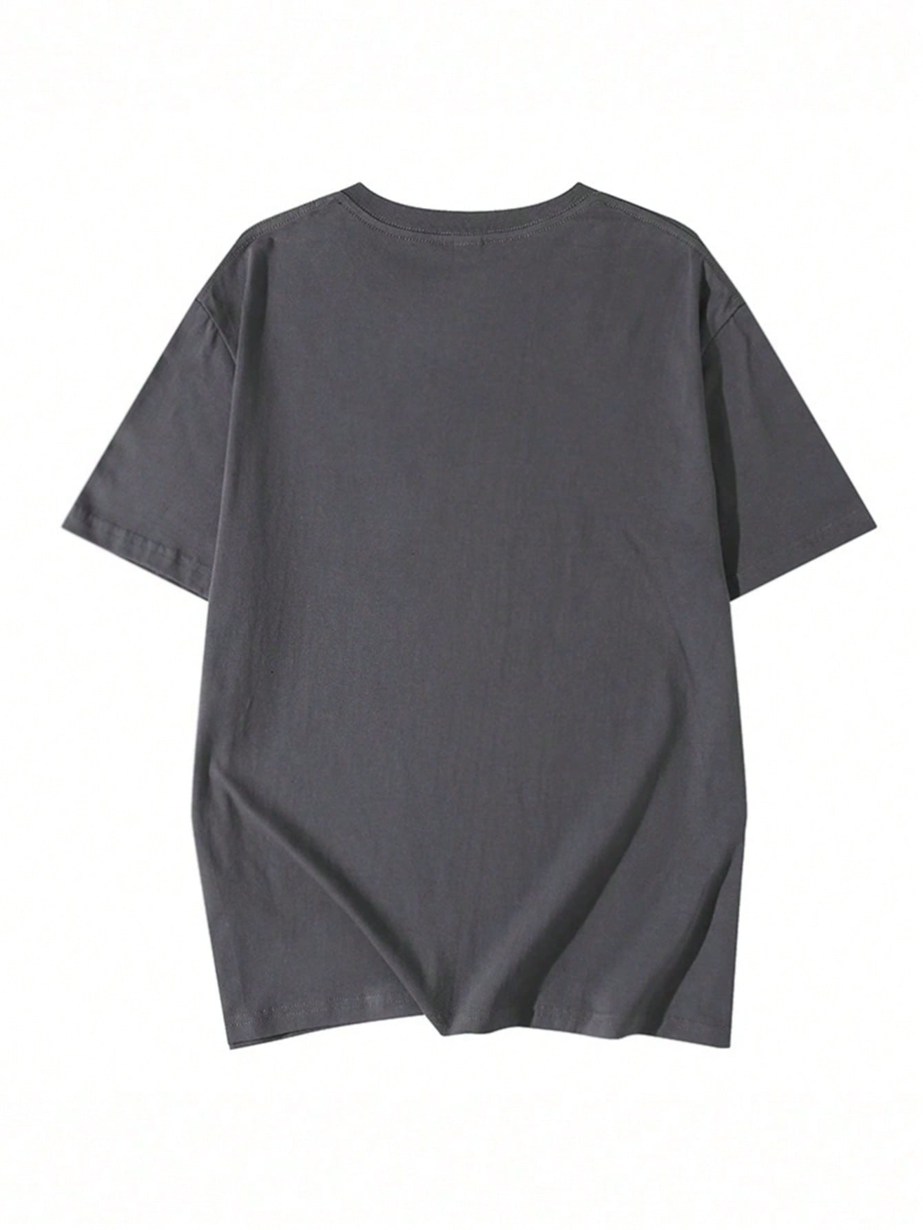 Lucha Libre Mask Cartoon T-Shirt – Fun Loose Fit Cotton Tee for Men & Women